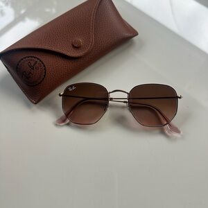 Ray-Ban Hexagonal Flat Sunglasses